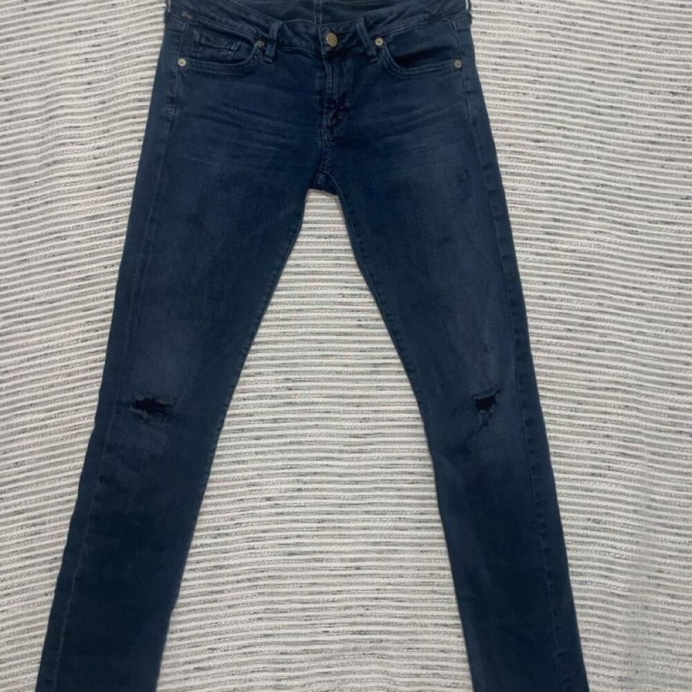American-eagle Women's Blue and Navy Jeans